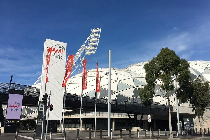 Explore Melbourne's rich sports heritage at AAMI Park surrounded by modern architecture and energy. Uncover the stories behind iconic venues that define the city's passion for sport.