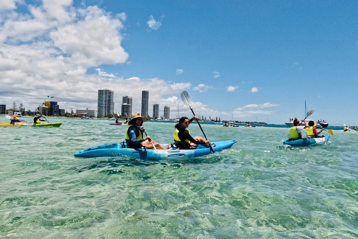 Gold Coast: Morning Kayak & Snorkel Adventure with Breakfast - Photo 1 of 23