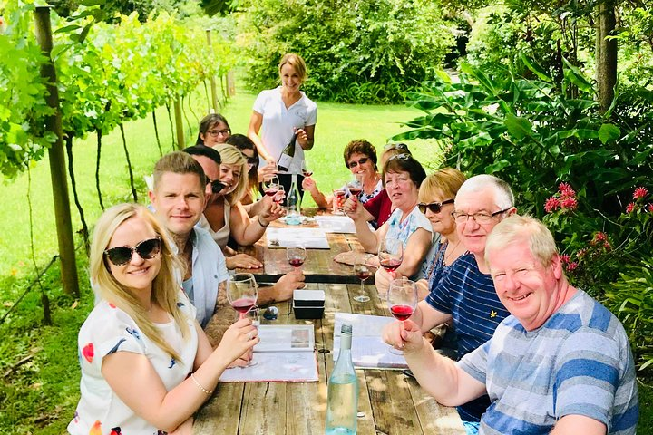 Enjoy a delightful group experience surrounded by lush vineyards savoring exquisite wines and local spirits while sharing laughter and stories in the heart of Tamborine Mountain.