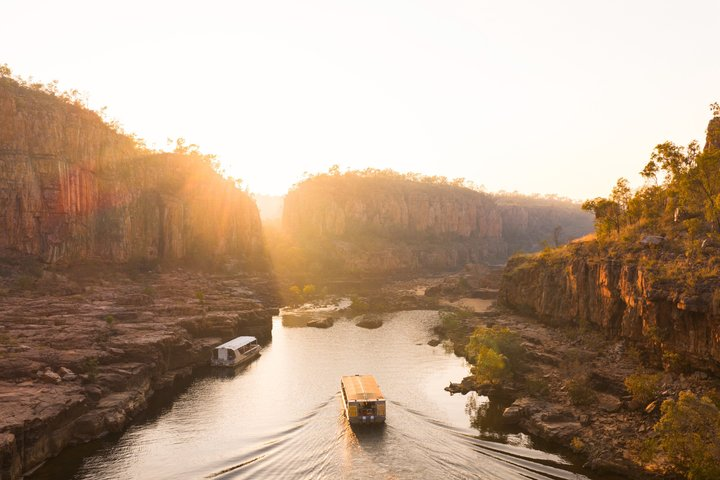 Nitmiluk (Katherine) Gorge 3.5-Hour Sunset Dinner Boat Tour - Photo 1 of 5