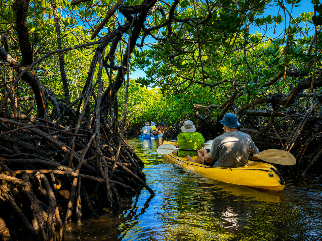 Noosa Hidden Waterways & Wildlife Kayak Tour (Fully Guided) - Photo 1 of 10
