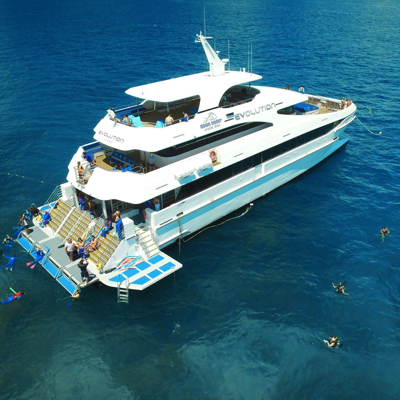 Explore the stunning underwater world of the Great Barrier Reef while enjoying a relaxing day on a luxury superyacht complete with a delicious BBQ lunch and breathtaking views.