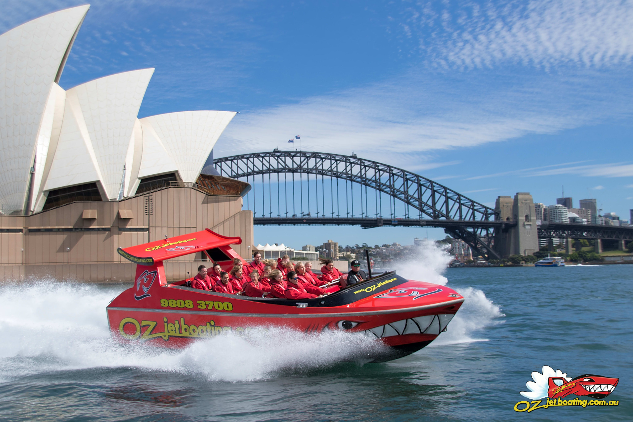 Oz Jet Boating Shark Attack Thrill Ride in Sydney Harbour - Photo 1 of 6