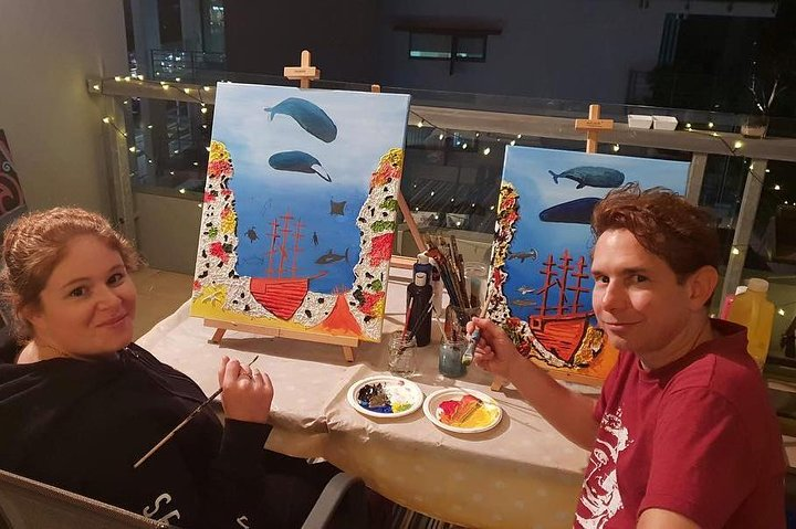 Paint and Sip Art Lessons - Photo 1 of 9