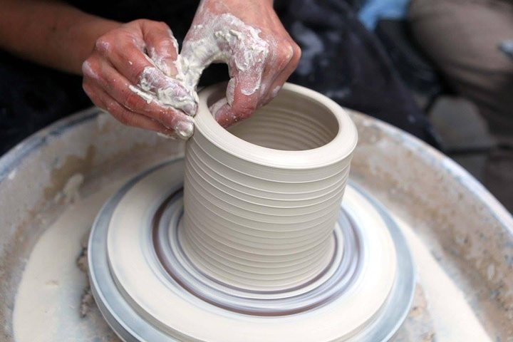 Experience the joy of crafting unique pottery as you master the potter's wheel creating memorable pieces while enjoying the creative ambiance of Sydney's artistic scene.