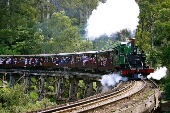 "Puffing Billy" steam train