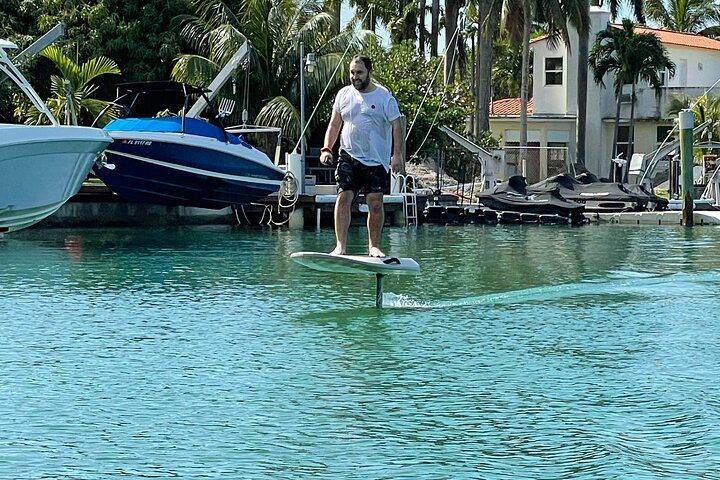 E-foil training in Miami, FL 