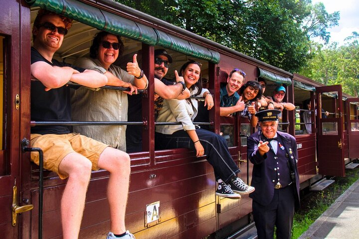 Half-Day Puffing Billy Steam Train Experience w optional Penguins - Photo 1 of 15