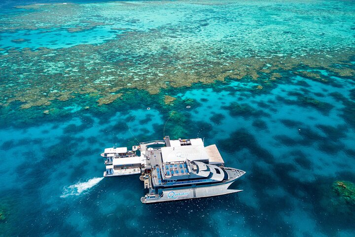 Aerial shot of Quicksilver Pontoon