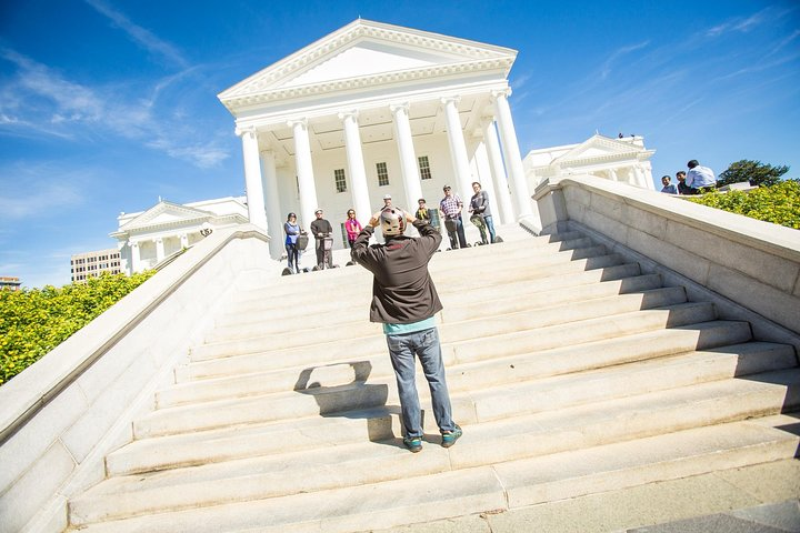 Group Shot at the Virginia State Capitol!