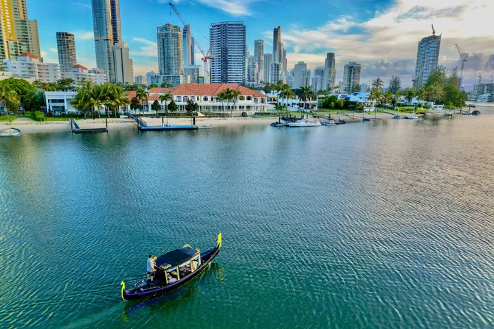 Luxury Private Gondola Cruise through the best Gold Coast canals - Photo 1 of 17