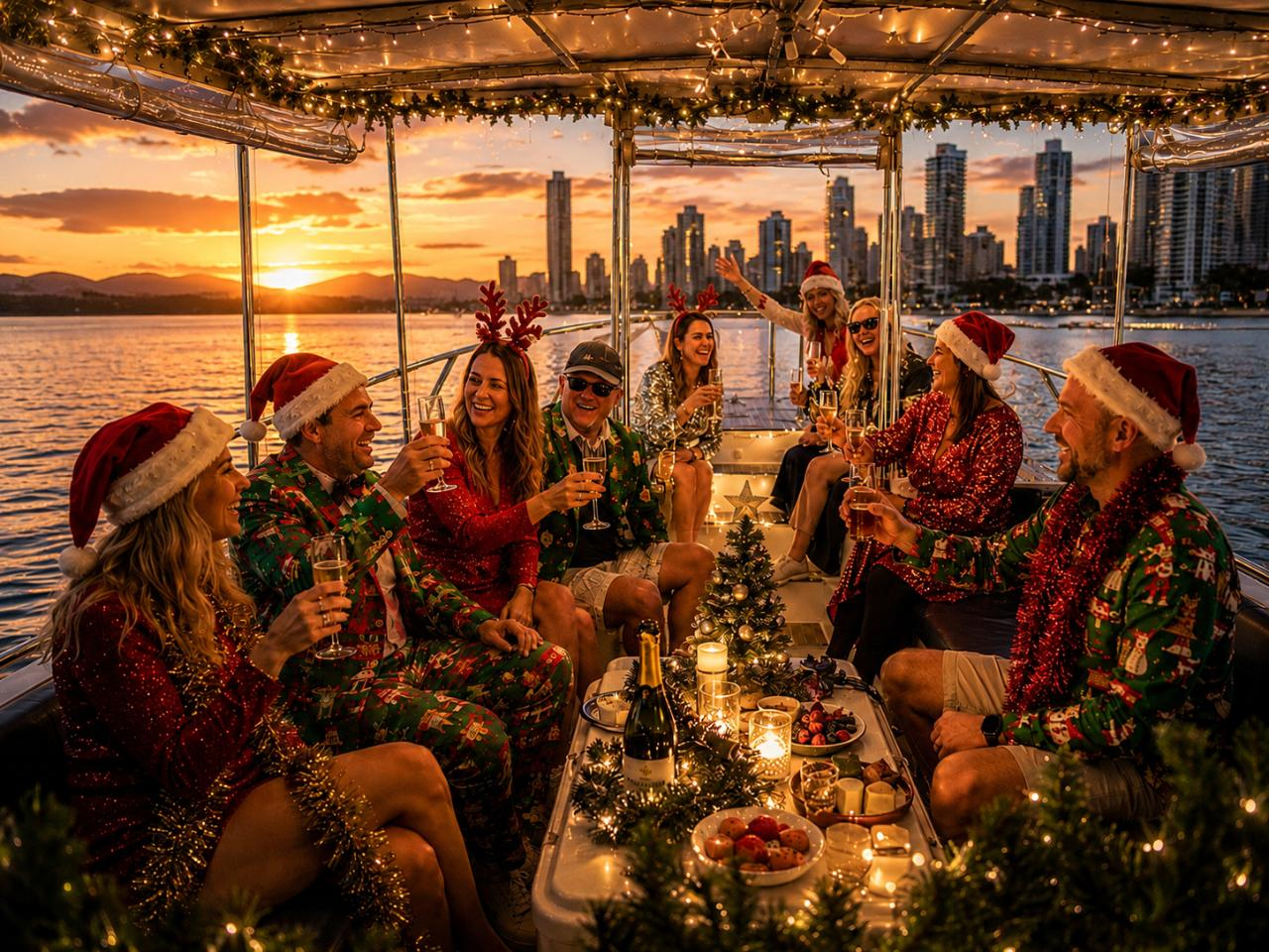 Runaway Bay Sunset and Christmas Lights Cruise - 2 hours. - Photo 1 of 12