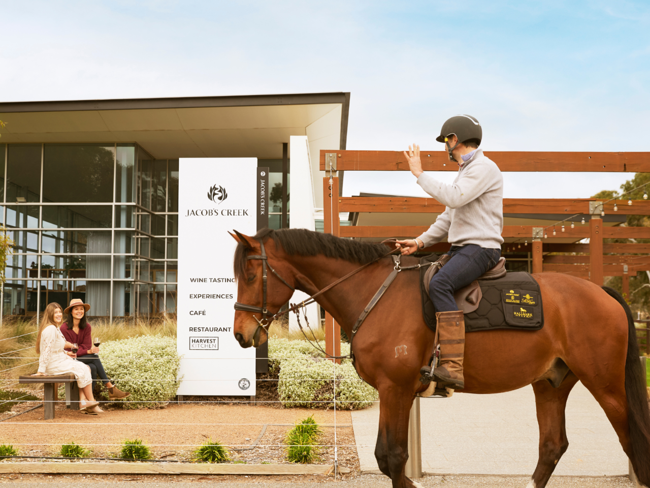 Scenic Horse Ride (1.5hr) & Private Curated Tasting Experience at Jacob's Creek (TC) - Photo 1 of 8