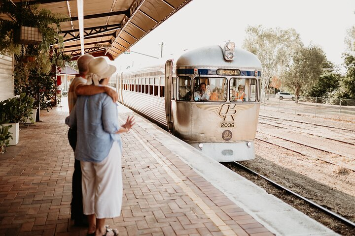 Join us for a Rail Sunset experience like no other, in the heart of Outback