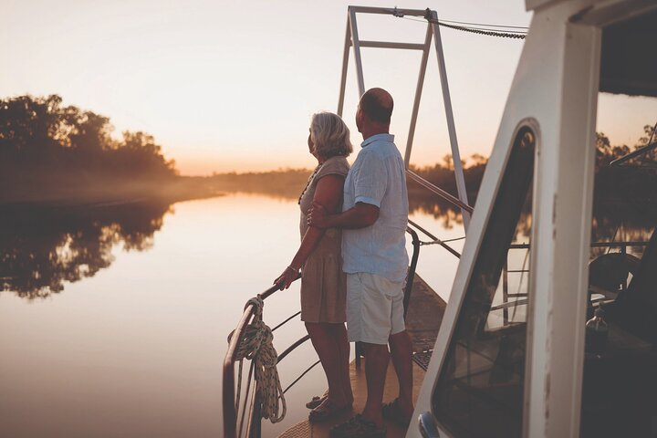 Board our MV Explorer for an Outback Sunset adventure