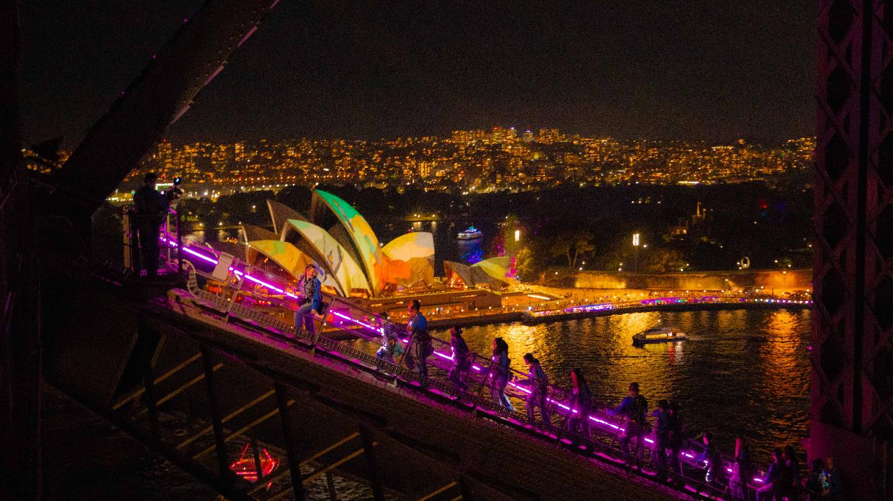 Vivid Sydney Harbour Bridgeclimb (6:05pm departure) - Photo 1 of 4