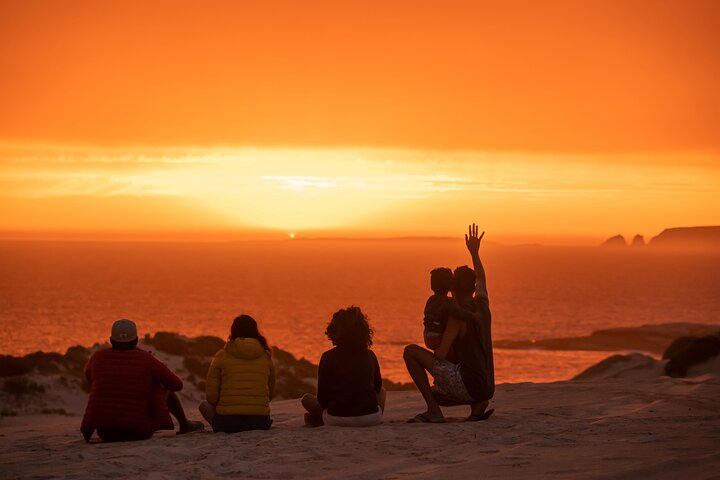 Sunset on the sand dunes - Lincoln National Park