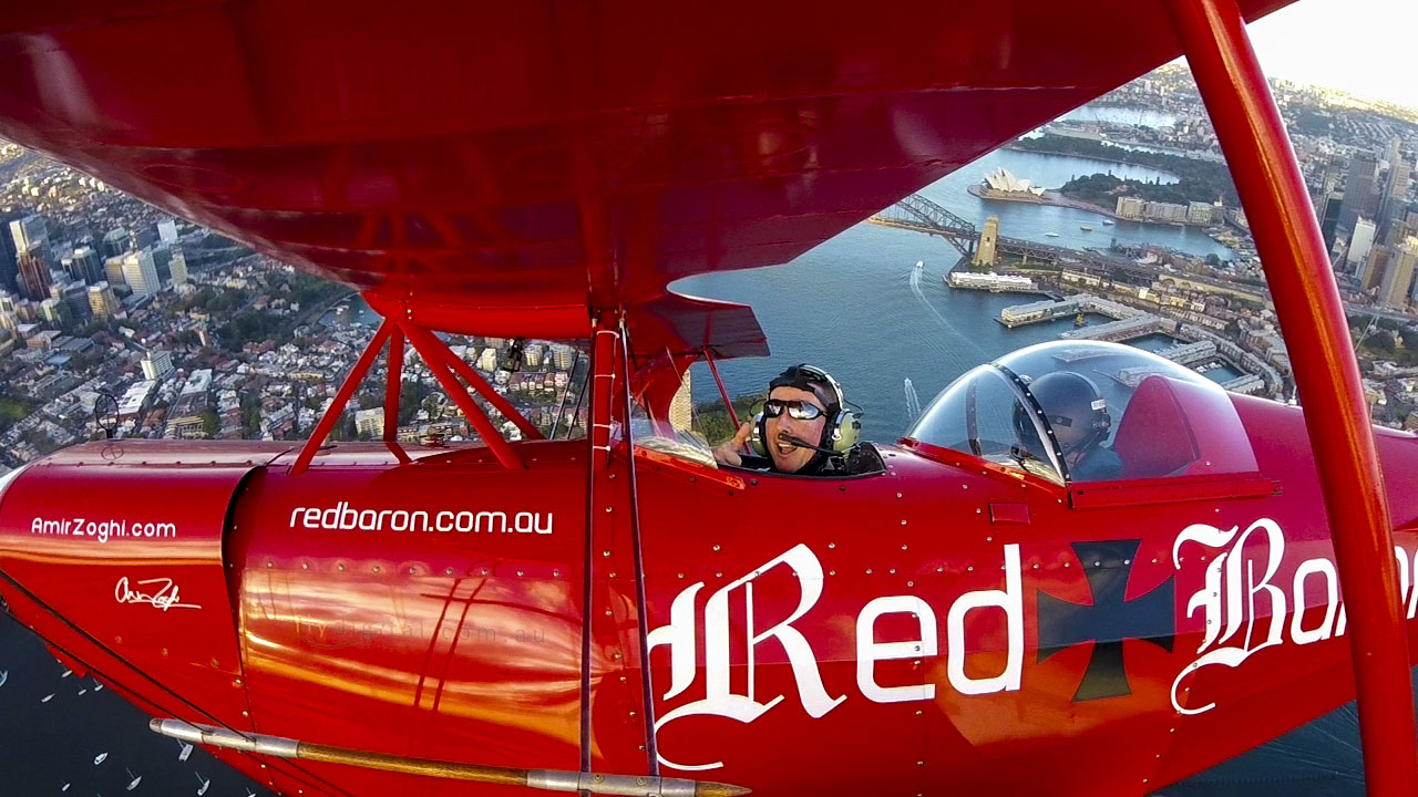 Sydney Harbour Open Cockpit Scenic Flight + optional Aerobatics Over The Northern Beaches - Photo 1 of 5