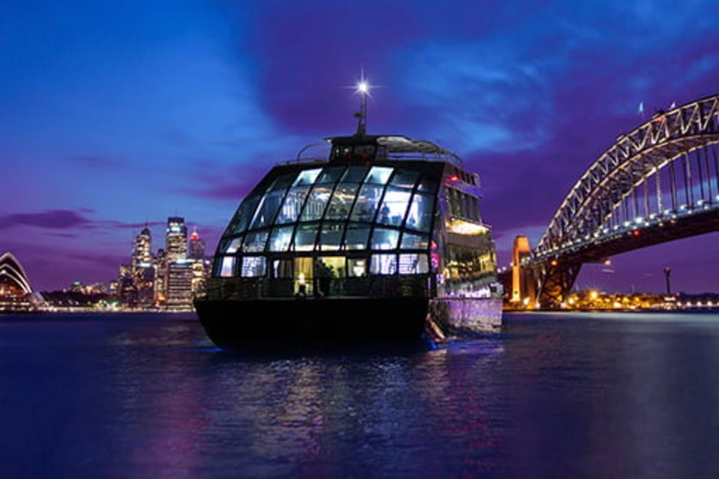 Sydney: Vivid Sydney Clearview Glass Boat Dinner Cruise - Photo 1 of 5