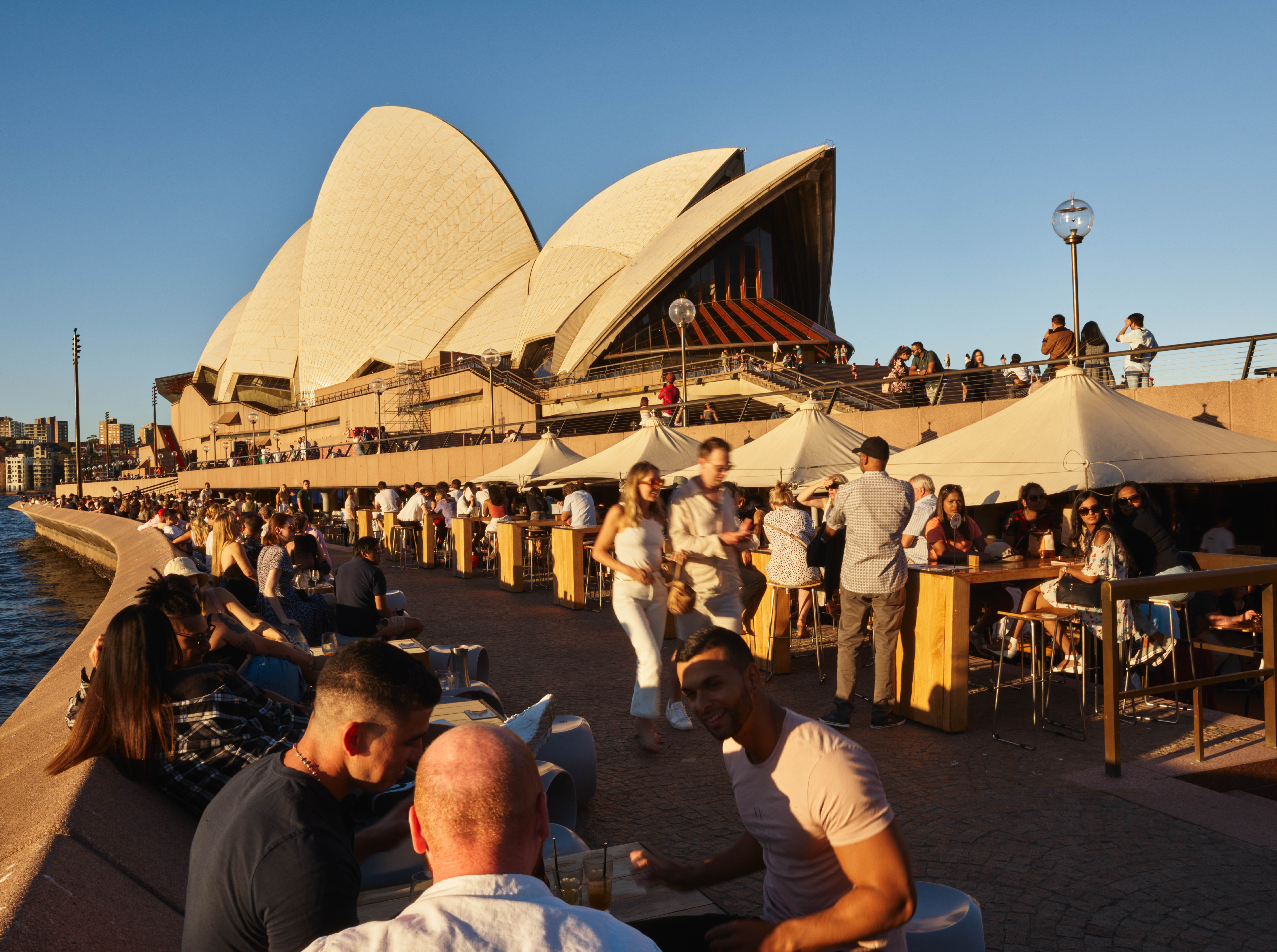 Experience the rich history of the Sydney Opera House before indulging in a delightful meal at Opera Bar or House Canteen all while soaking in stunning harbour views.
