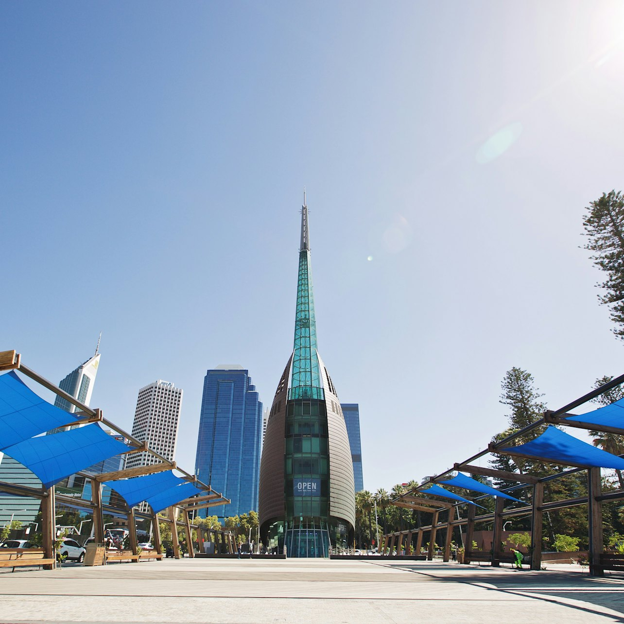 Experience stunning views of Perth's skyline from The Bell Tower home to the iconic Swan Bells. Uncover history while admiring antique bells and clocks in this unique landmark.