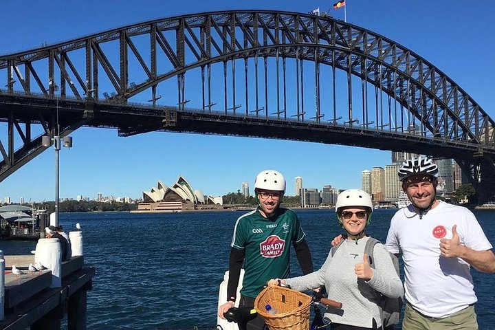 Experience Sydney's stunning sights on a guided bike tour riding past the iconic Harbour Bridge and Opera House while sharing laughs and stories with friendly local guides.
