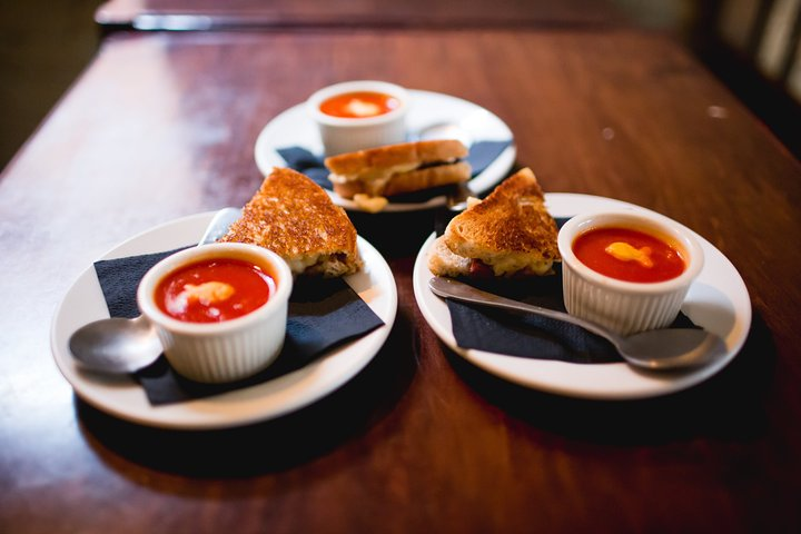 “The highlights we're the gourmet grilled cheese with mac & cheese and pulled pork, and a side of homemade tomato soup (both amazing!)” - River City Food Tours guest