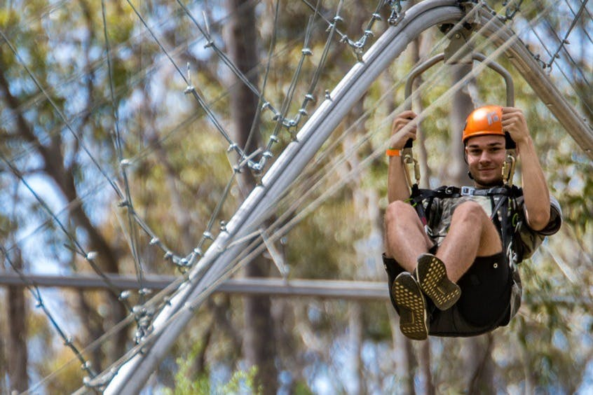 Treetops Adventure Central Coast: Ropes Course + Zipcoaster Ride - Photo 1 of 6