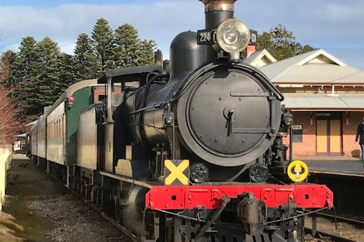 Cockle Train travels along the oldest steel railed railway in Australia dating back to 1854