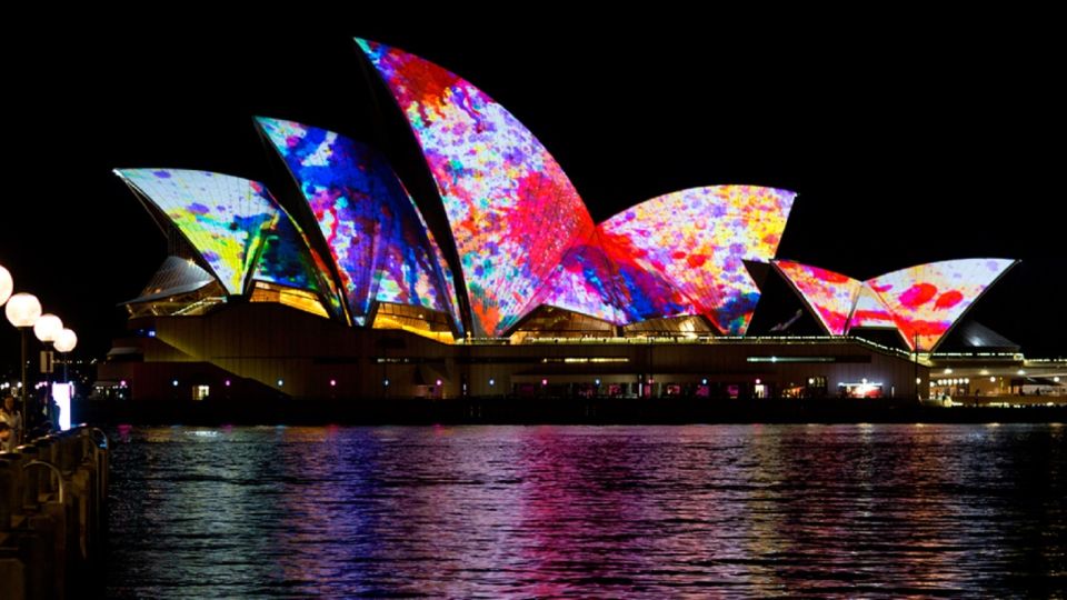 Experience the magic of Sydney's iconic landmarks illuminated by stunning light displays. Enjoy gourmet dining aboard a tall ship while witnessing this artistic spectacle from the water.
