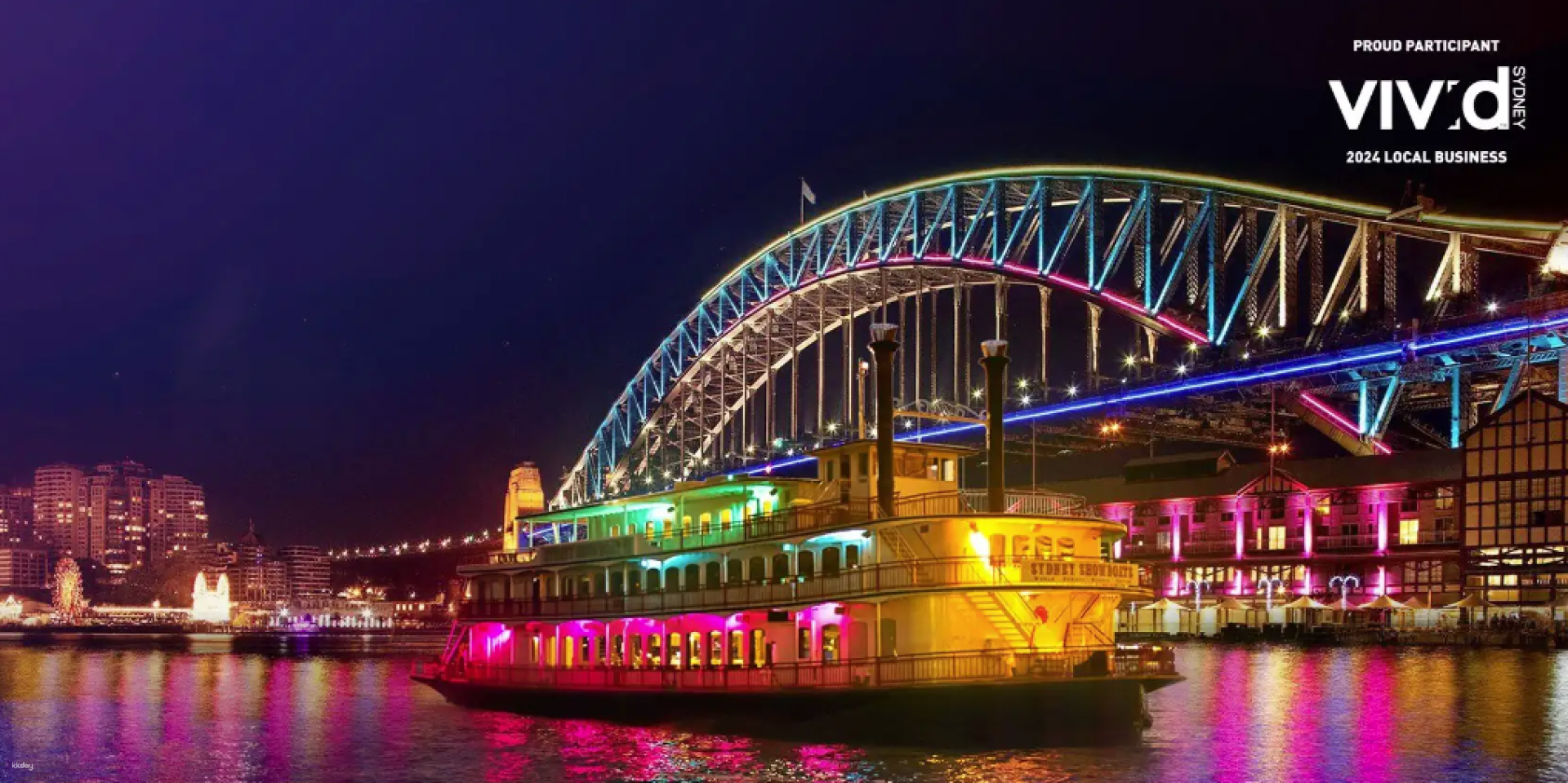 Vivid Sydney: Showboat Dinner Cruise | Australia - Photo 1 of 9