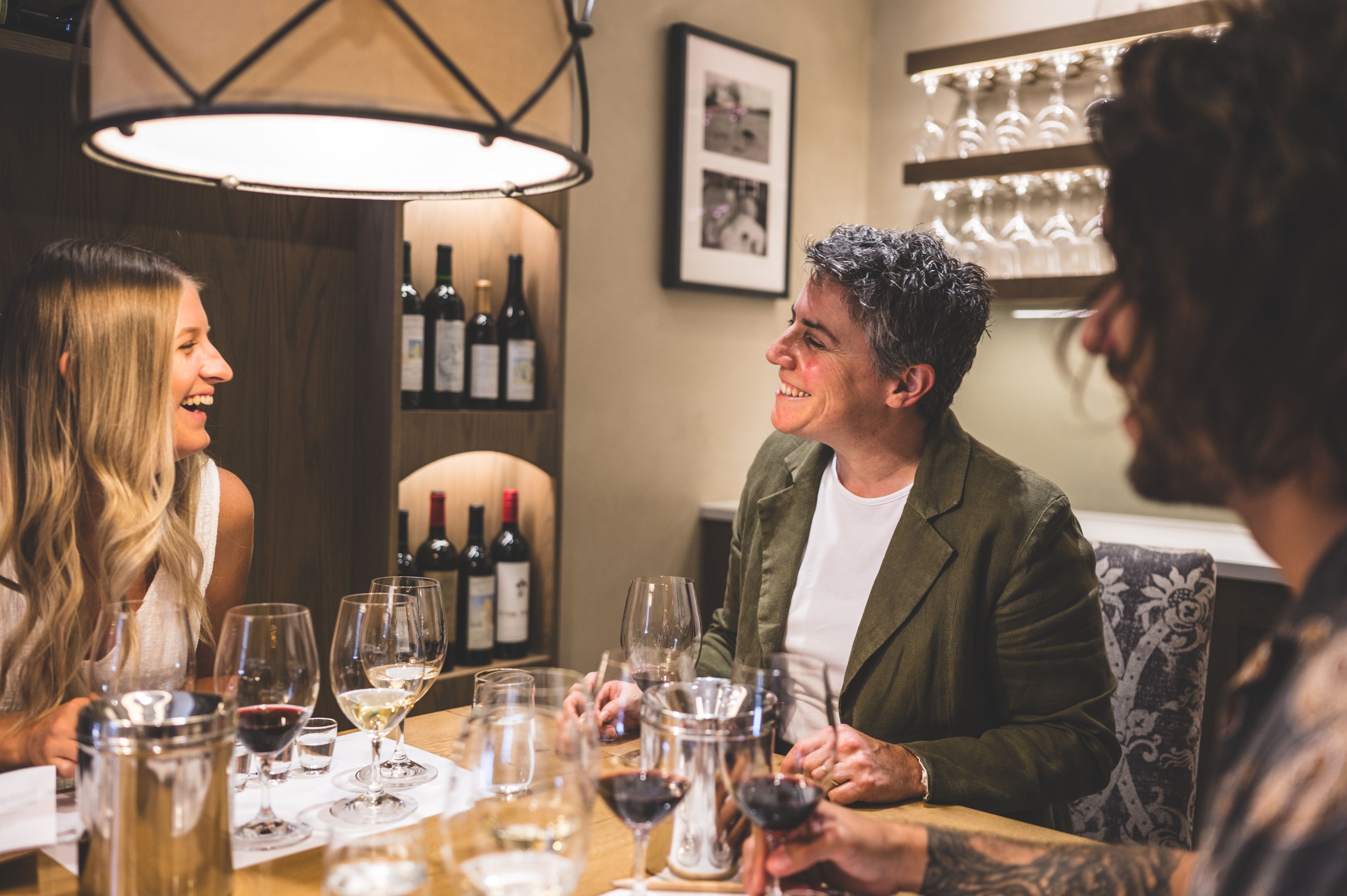 Experience the joy of wine appreciation with friends as you taste exquisite Margaret River varieties exploring flavors and food pairings in a charming intimate setting.