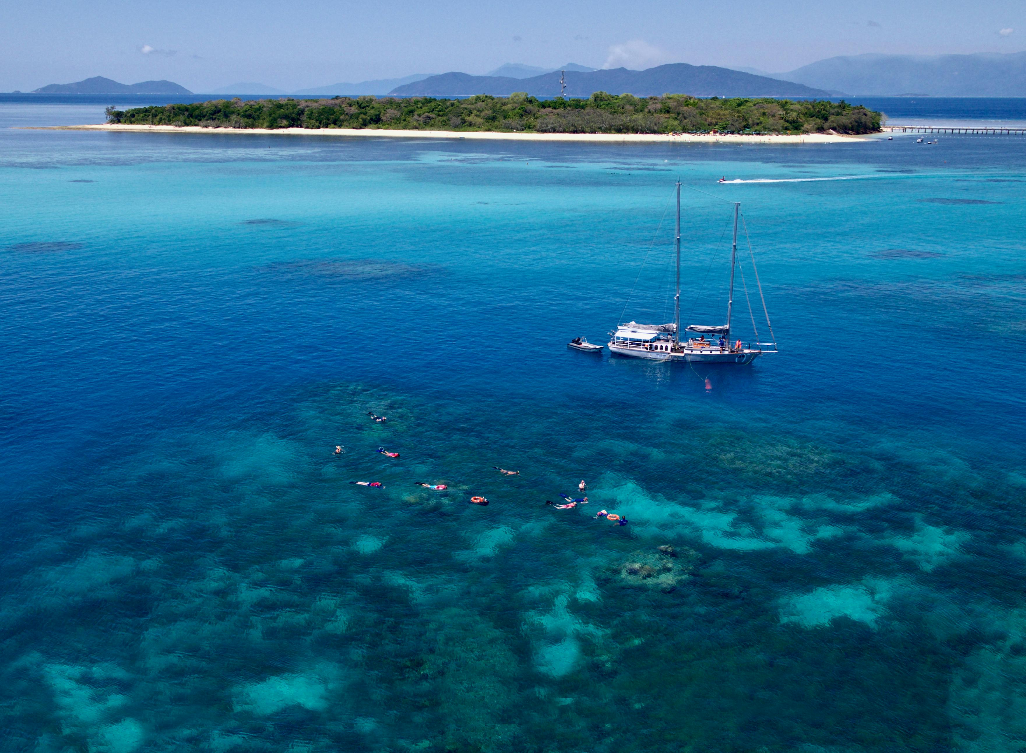 Walk, Sail and Snorkel: Great Barrier Reef & Green Island Tour from Cairns - Photo 1 of 10