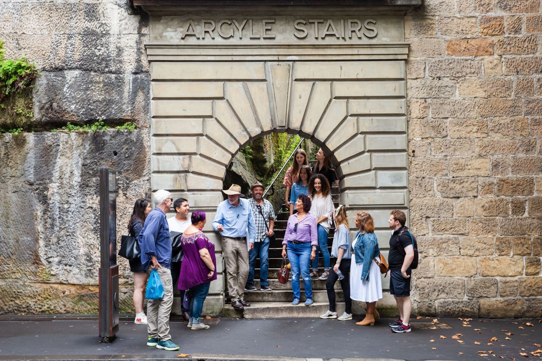 Explore hidden alleyways and colonial architecture as stories of The Rocks unfold offering a blend of history and stunning harbour views in Sydney's oldest neighborhood.