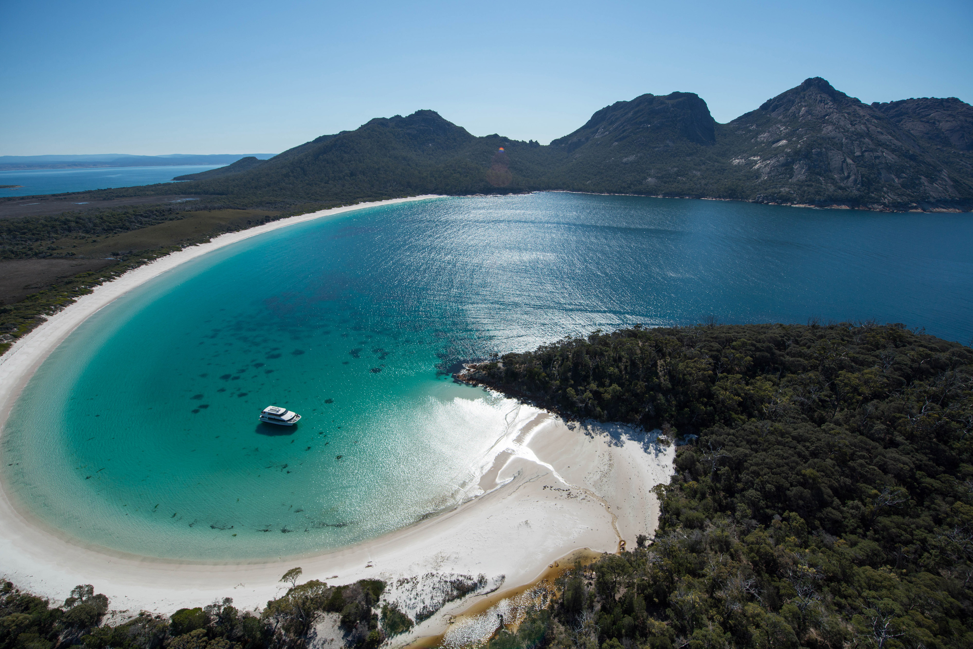 Cruise the spectacular coastline of Freycinet National Park from Coles Bay to Wineglass Bay.