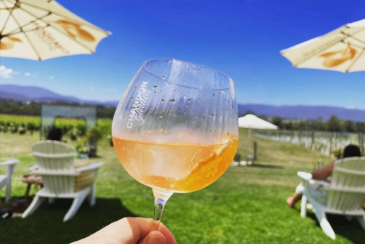 Sparkling wine at Domaine Chandon in the Yarra Valley