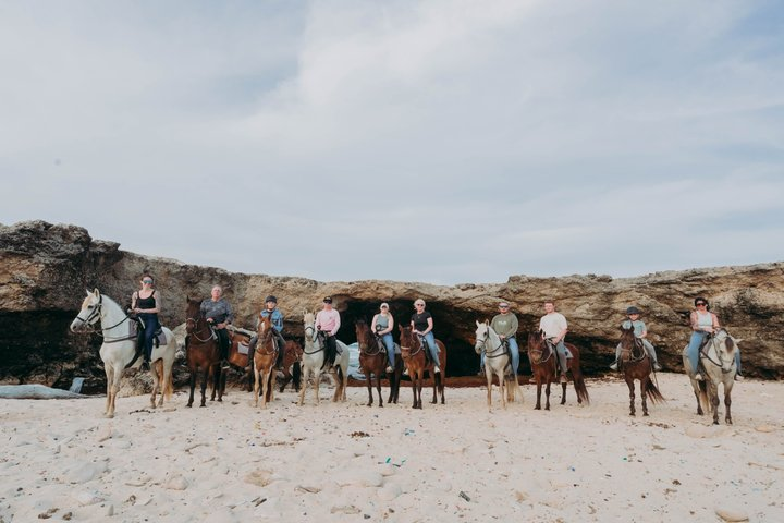 2-Hour Horseback Riding Tour to Little Natural Bridge in Aruba - Photo 1 of 25