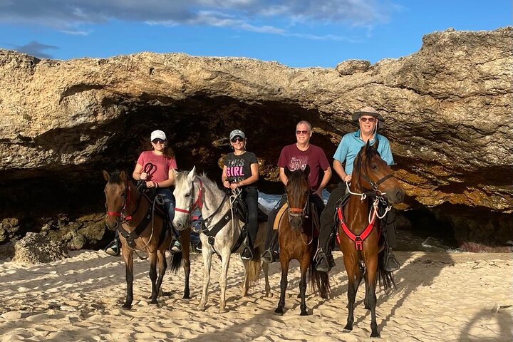 2-Hour Horseback Riding Tour to Little Natural Bridge in Aruba - Photo 1 of 25
