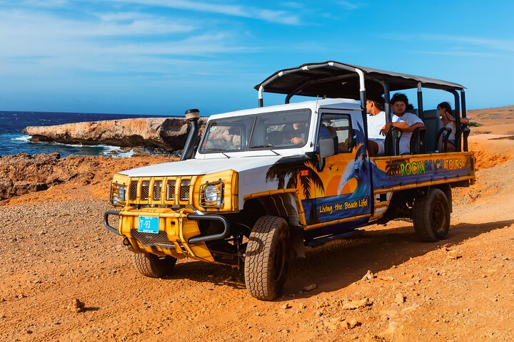 Aruba Safari Jeep Tour and Beach Cliff Jumping - Photo 1 of 16