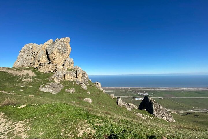 Mountain Beshbarmag & Candy Mountain Private Tour with Pink Lake  - Photo 1 of 6