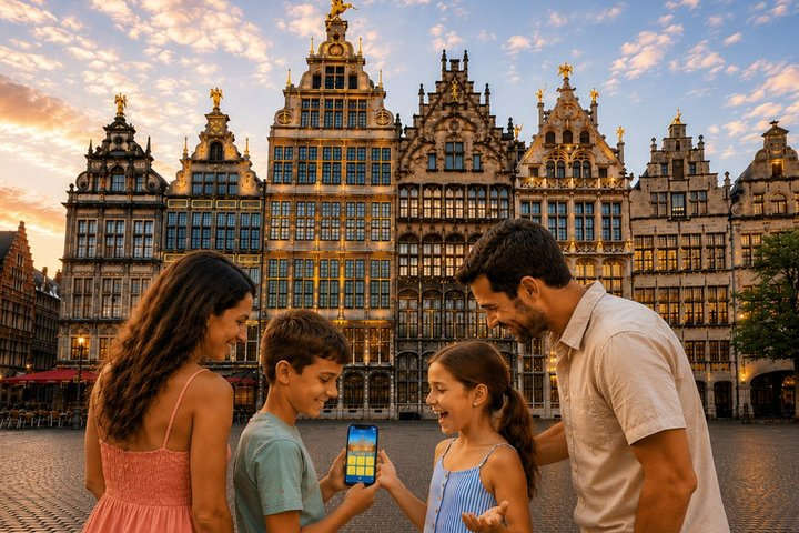 Antwerp Scavenger Hunt & Highlights Self-Guided Walking Tour - Photo 1 of 12