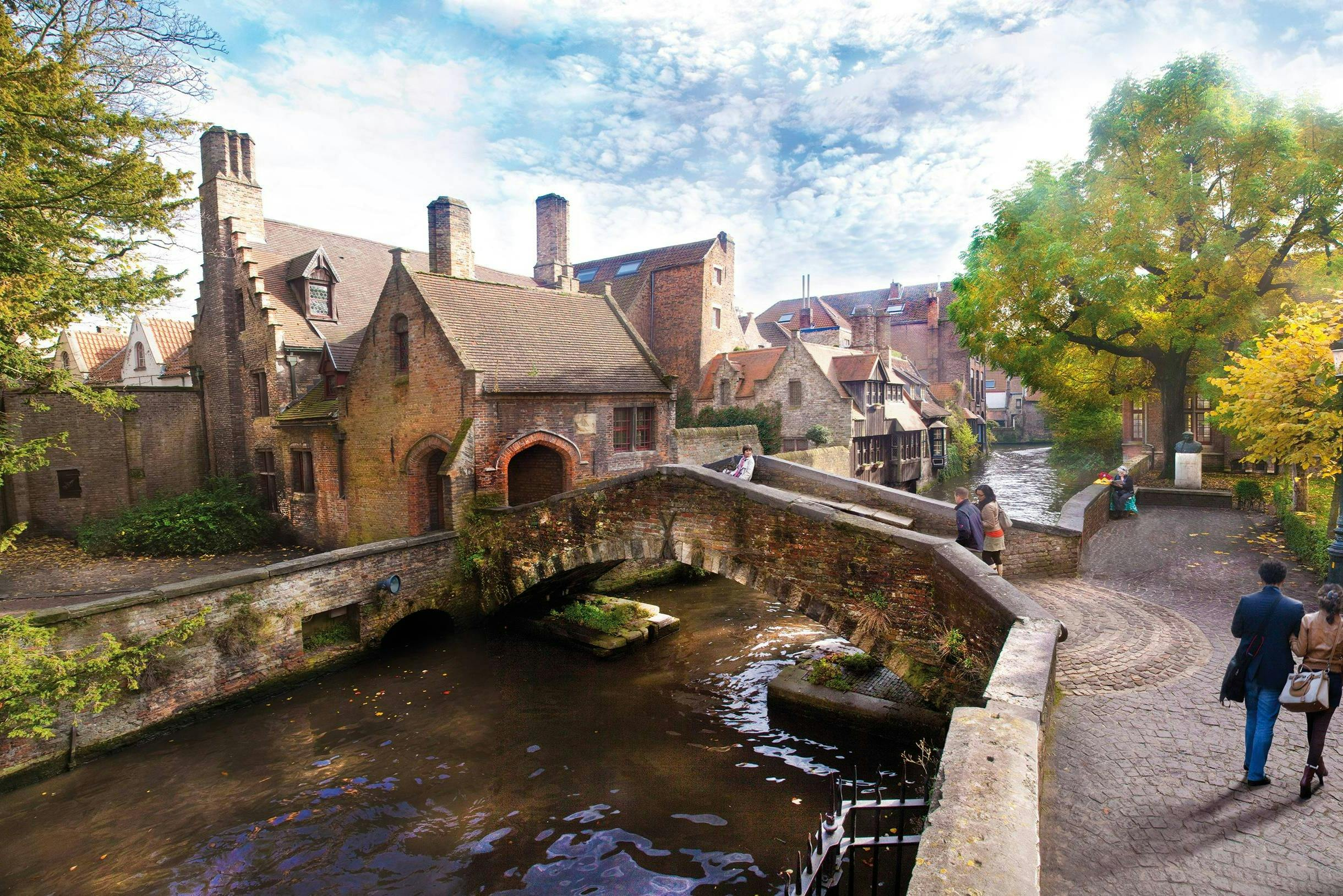 Bruges & Ghent: Guided Day Tour from Brussels + Cruise + Chocolate Visit - Photo 1 of 16