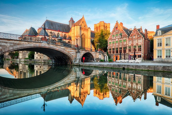 Experience the charm of Ghent’s picturesque canals and historic architecture perfect for leisurely strolls or enjoying scenic views as you explore this beautiful Belgian city.