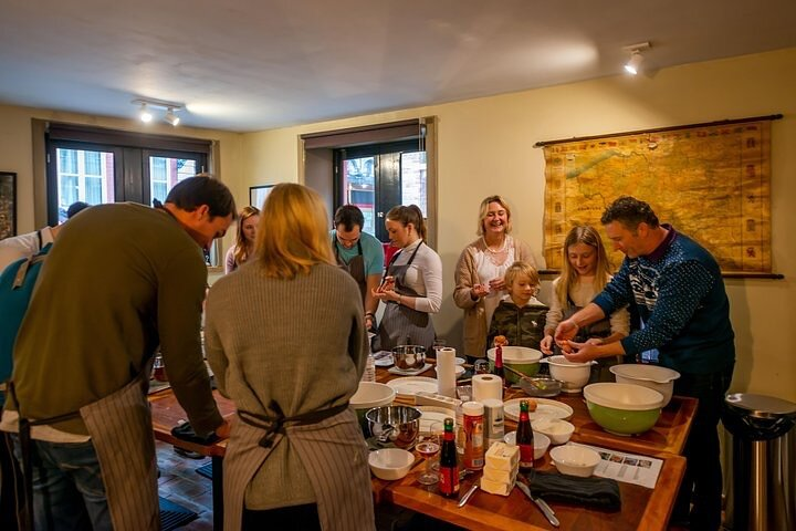 Waffle baking workshop