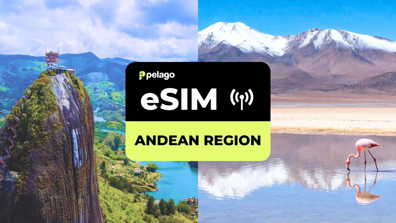 Andean Region eSIM by Pelago - Photo 1 of 4