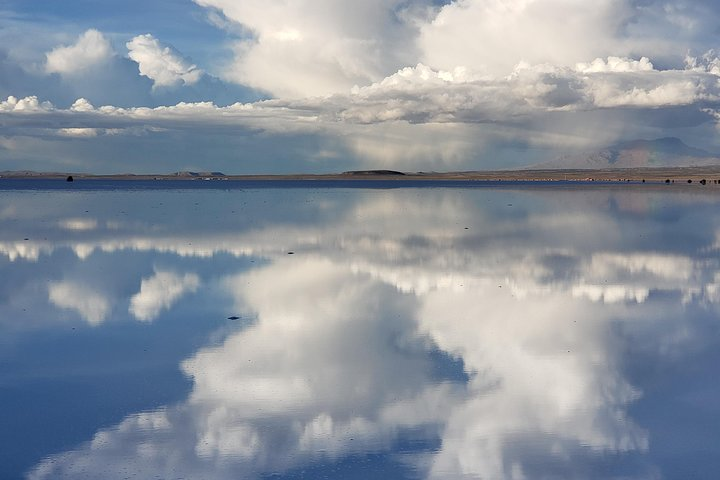 Mirror effect on the Salar de Uyuni