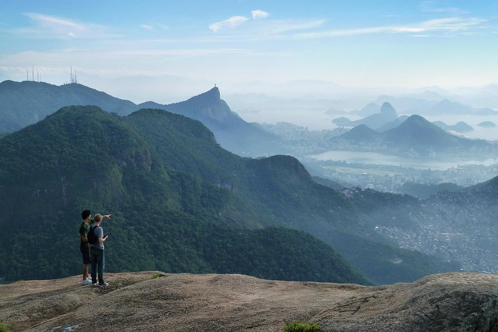 Outstanding views from the top of Gavea Rock