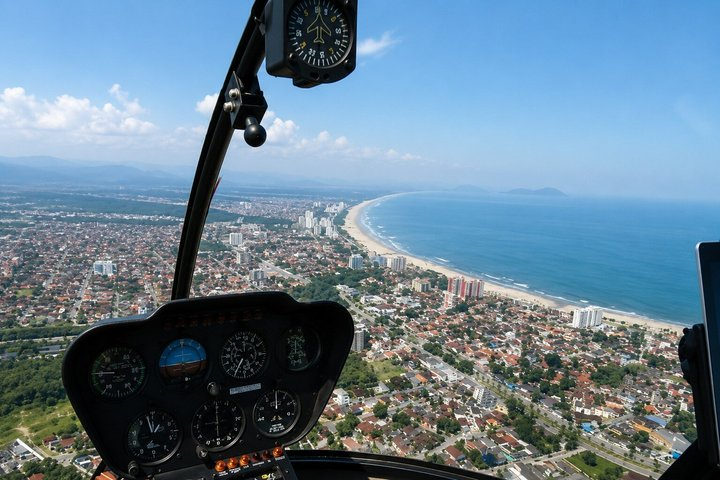 Private Helicopter Tour With Romantic Lunch At The Beach Town Of Guarujá - Photo 1 of 15