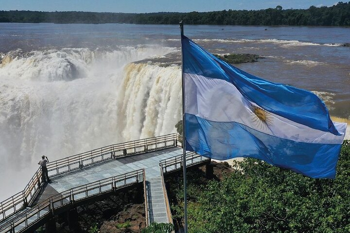 Iguazu Falls: Brazilian-Argentinian Sides in 1 Day Hotel Pickup - Photo 1 of 24