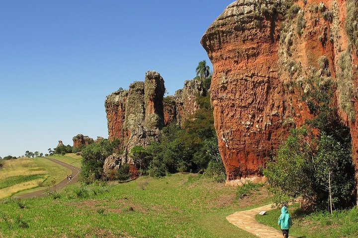 Explore the beauty of unique sandstone formations